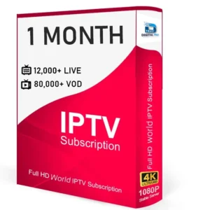 IPTV Subscription – 1 Month